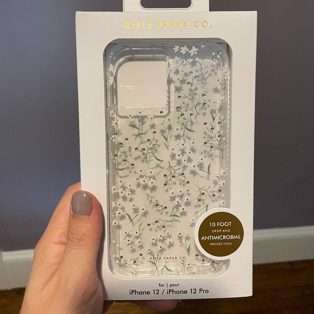 NEW Rifle Paper Co. iPhone 12/12 Pro Case